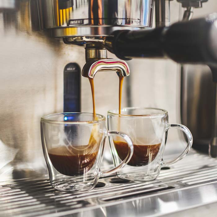 Ensemble de tasses à expresso double paroi TURIN