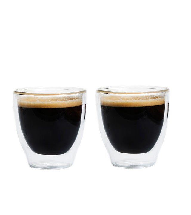 Verres à expresso à double paroi TURINO