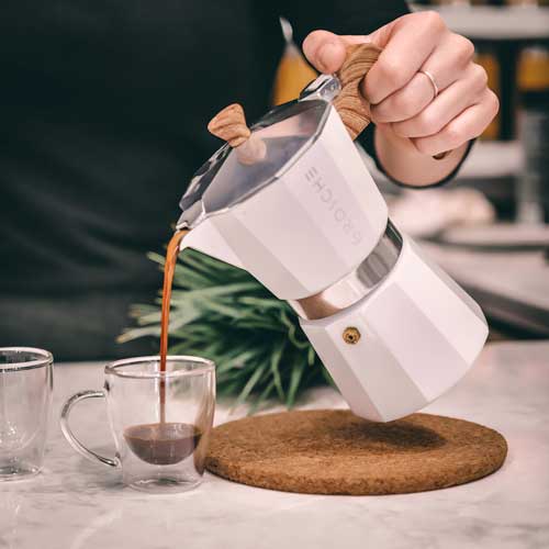 Ensemble de tasses à expresso double paroi TURIN
