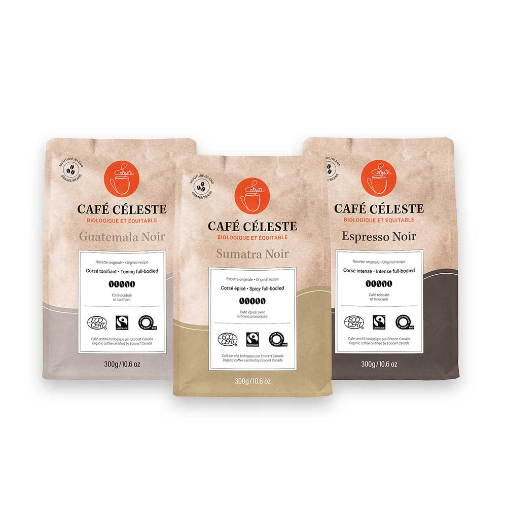 Discovery box - Full-bodied | Organic and fair trade coffee
